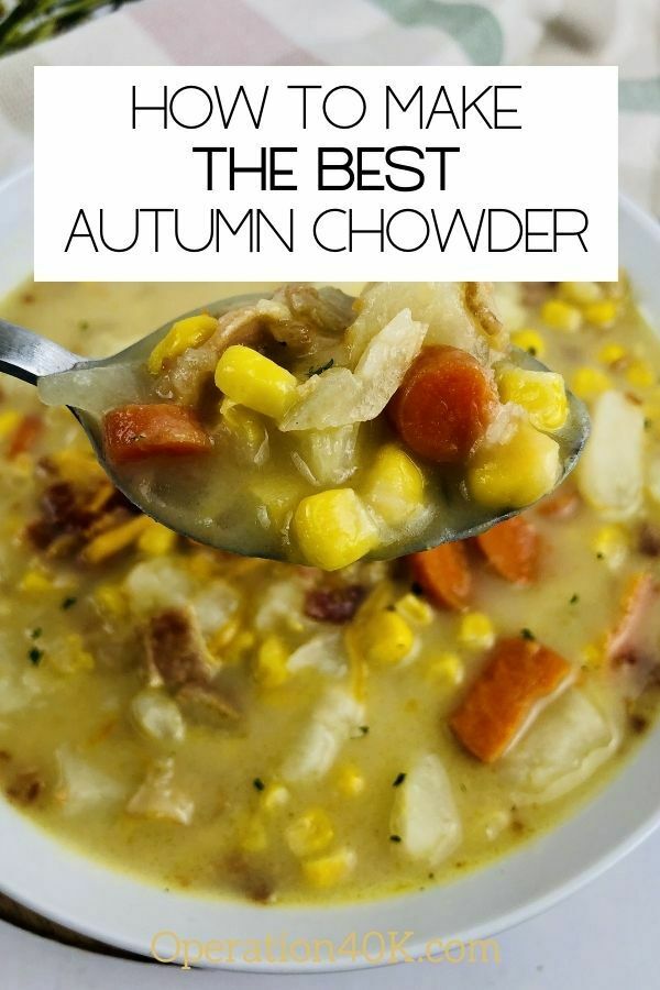 autumn chowder recipe