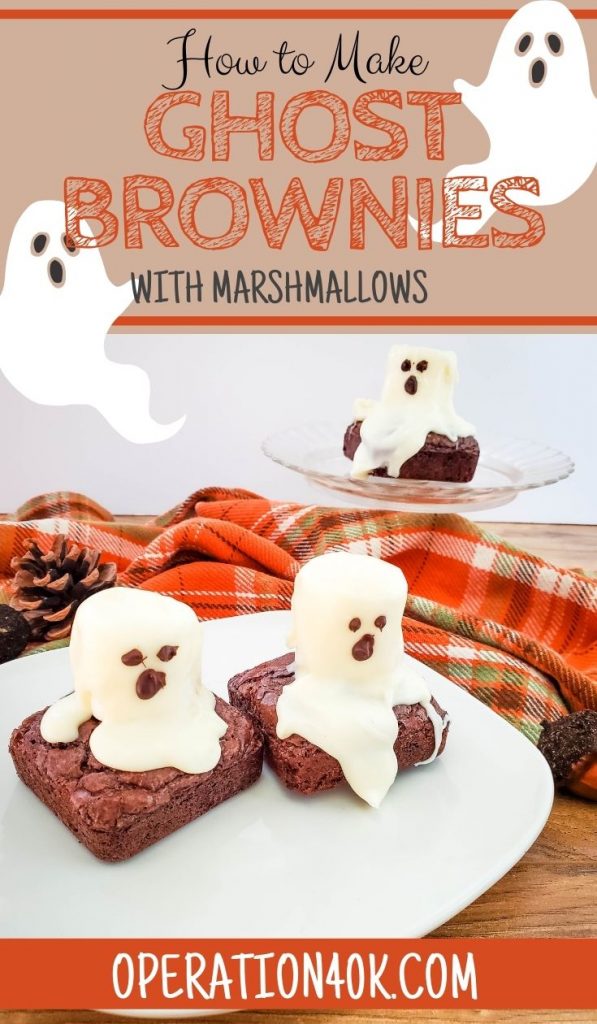 The Best Spooky Marshmallow Ghost Brownies Recipe